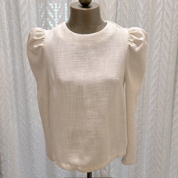 SHEIN CLASSY-VINTAGE LOOK PUFF SHOULDER - Picture 3 of 4